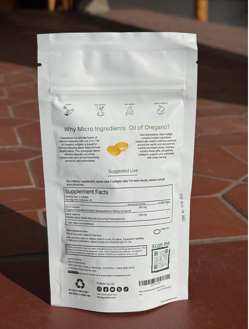 ACEITE DE OREGANO EN CAPSULAS